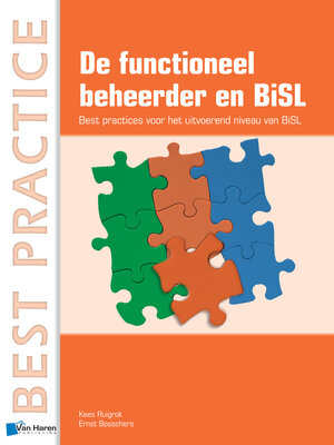 cover image of De functioneel beheerder en BiSL&#174;
